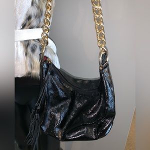 Maurizio Taiuti Genuine Leather Black Bag